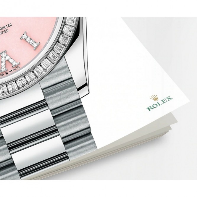 モデルオイス128396TBRター、36 mm、プラチナ、ダイヤモンド